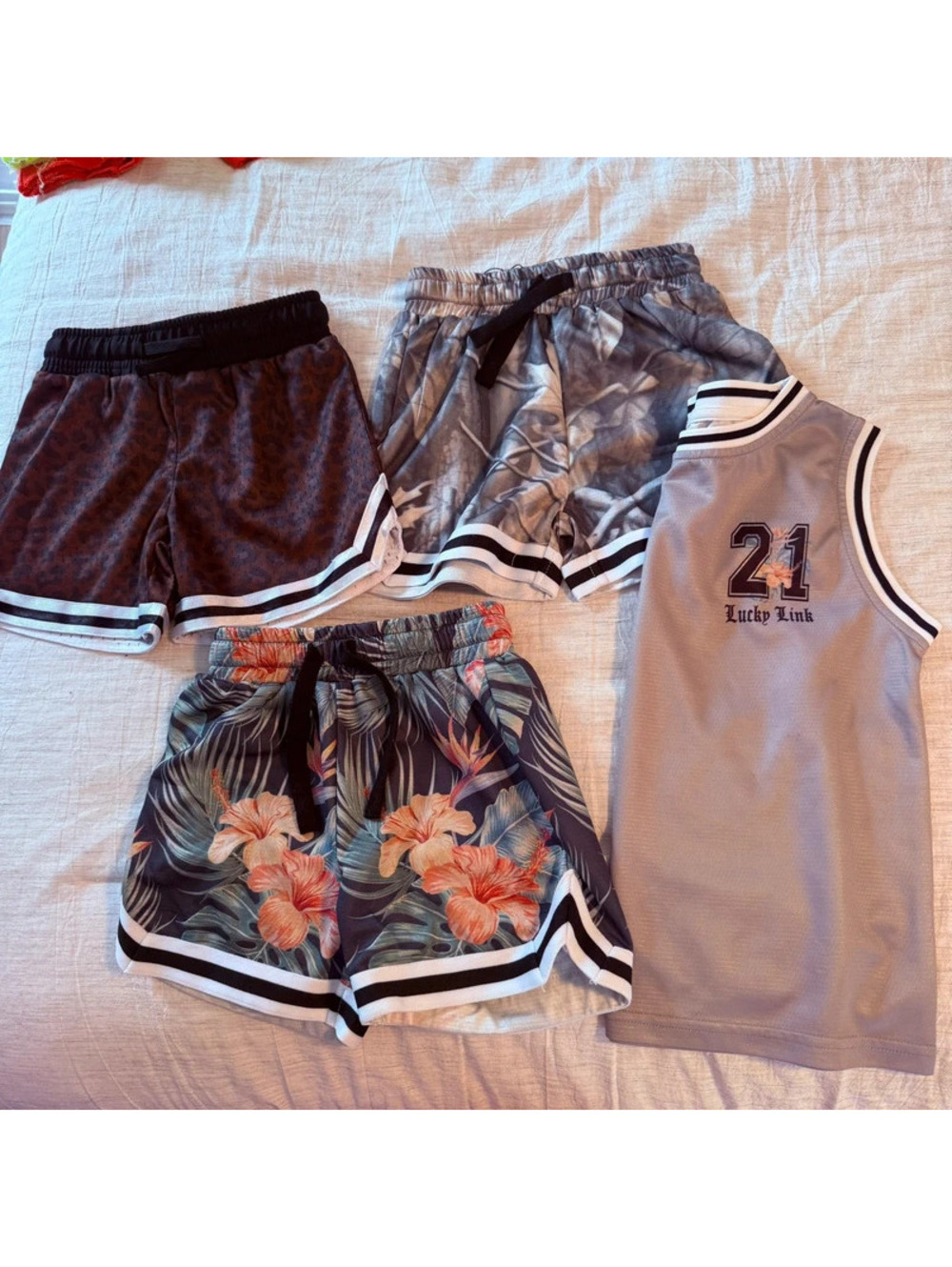 Lucky link mesh shorts and jersey bundle